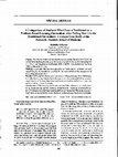 Research paper thumbnail of Student experiences in the early years of two curricula (traditional and problem-based learning): A unique case study