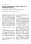 Research paper thumbnail of Estimating emissions from forest fires in Thailand using MODIS active fire product and country specific data