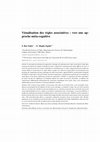 Research paper thumbnail of Visualisation des règles associatives : vers une approche méta-cognitive