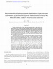 Research paper thumbnail of Environmental and paleogeographic implications of glaciotectonic deformation of glaciomarine deposits within Permian strata of the Metschel Tillite, southern Victoria Land, Antarctica