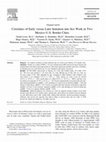 Research paper thumbnail of Correlates of Early versus Later Initiation into Sex Work in Two Mexico–U.S. Border Cities