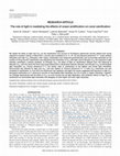 Research paper thumbnail of The role of light in mediating the effects of ocean acidification on coral calcification