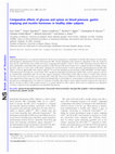 Research paper thumbnail of Comparative effects of glucose and xylose on blood pressure, gastric emptying and incretin hormones in healthy older subjects