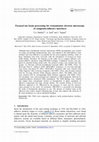 Research paper thumbnail of Focused ion beam processing for transmission electron microscopy of composite/adhesive interfaces