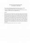 Research paper thumbnail of SELLING PACKAGED SOFTWARE: AN ETHICAL ANALYSIS