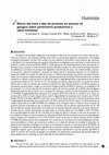 Research paper thumbnail of Efecto del nivel y tipo de proteína en piensos de gazapos sobre parámetros productivos y salud intestinal