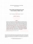 Research paper thumbnail of Camera models and fundamental concepts used in geometric computer vision