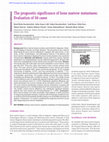 Research paper thumbnail of The prognostic significance of bone marrow metastases: evaluation of 58 cases