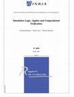 Research paper thumbnail of Simulation Logic, Applets and Compositional Verification