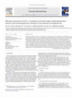 Research paper thumbnail of Efficient production of (R)-(−)-mandelic acid with highly substrate/product tolerant and enantioselective nitrilase of recombinant Alcaligenes sp