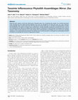 Research paper thumbnail of Teosinte Inflorescence Phytolith Assemblages Mirror Zea Taxonomy