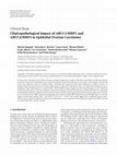 Research paper thumbnail of Clinicopathological Impact of ABCC1/MRP1 and ABCC4/MRP4 in Epithelial Ovarian Carcinoma