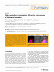 Research paper thumbnail of High-resolution tomographic diffractive microscopy in reflection configuration