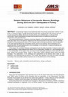 Research paper thumbnail of Seismic Behaviour of Vernacular Masonry Buildings During 2010 and 2011 Earthquakes in Turkey