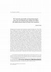 Research paper thumbnail of De l’autorité paternelle au despotisme légal : pour une réévaluation des origines de l’idéal du soldat-citoyen dans la France des Lumières