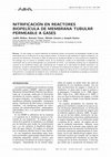 Research paper thumbnail of Nitrificación en reactores biopelícula de membrana tubular permeable a gases