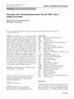 Research paper thumbnail of Emerging roles of immunoproteasomes beyond MHC class I antigen processing