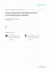 Research paper thumbnail of Genetic algorithm-based neural error correcting output classifier