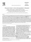 Research paper thumbnail of Fifty-year trends in a box turtle population in Maryland