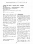 Research paper thumbnail of Current sheet control of recurrent particle increases at 4-5 AU