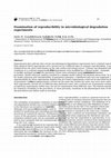 Research paper thumbnail of Examination of reproducibility in microbiological degradation experiments