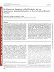 Research paper thumbnail of M2 muscarinic receptors inhibit forskolin- but not isoproterenol-mediated relaxation in bovine tracheal smooth muscle