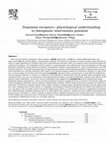 Research paper thumbnail of Dopamine receptorsâphysiological understanding to therapeutic intervention potential