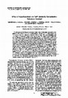 Research paper thumbnail of Effect of acylphosphates on Ca2+ uptake by sarcoplasmic reticulum vesicles