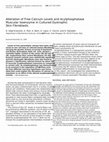 Research paper thumbnail of Alteration of Free Calcium Levels and Acylphosphatase Muscular Isoenzyme in Cultured Dystrophic Skin Fibroblasts