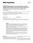 Research paper thumbnail of Voluntary self-poisoning as a cause of admission to a tertiary hospital internal medicine clinic in Piraeus, Greece within a year