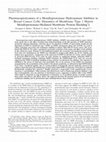 Research paper thumbnail of Pharmacoproteomics of a metalloproteinase hydroxamate inhibitor in breast cancer cells: dynamics of membrane type 1 matrix metalloproteinase-mediated membrane protein shedding