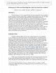 Research paper thumbnail of Performance of a Pilot-Scale Biotrickling Filter in Controlling the Volatile Organic Compound Emissions in a Furniture Manufacturing Facility