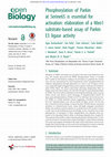 Research paper thumbnail of Phosphorylation of Parkin at Serine65 is essential for activation: elaboration of a Miro1 substrate-based assay of Parkin E3 ligase activity