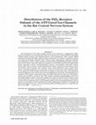 Research paper thumbnail of Distribution of the P2X2 receptor subunit of the ATP-gated ion channels in the rat central nervous system