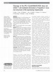 Research paper thumbnail of Cleavage of the IPS-1/Cardif/MAVS/VISA does not inhibit T cell-mediated elimination of hepatitis C virus non-structural 3/4A-expressing hepatocytes