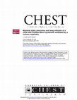 Research paper thumbnail of Maximal static pressures and lung volumes in a child with Guillain-BarrÃÂ© syndrome ventilated by a cuirass respirator