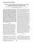 Research paper thumbnail of Plasticity associated changes in cortical somatosensory evoked potentials following spinal cord injury in rats