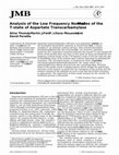 Research paper thumbnail of Analysis of the Low Frequency Normal Modes of the T-state of Aspartate Transcarbamylase