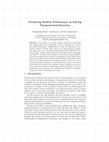 Research paper thumbnail of Predicting Student Performance in Solving Parameterized Exercises