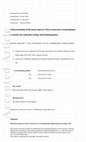 Research paper thumbnail of Characterization of the house sparrow (Passer domesticus) transcriptome: a resource for molecular ecology and immunogenetics