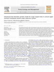 Research paper thumbnail of Individual-tree diameter growth model for sugar maple trees in uneven-aged northern hardwood stands under selection system