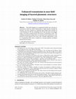 Research paper thumbnail of Enhanced transmission in near-field imaging of layered plasmonic structures