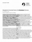 Research paper thumbnail of Management of Carcinoid Tumors of the Stomach, Duodenum, and Pancreas