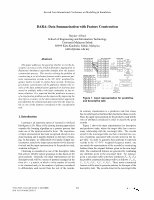 Research paper thumbnail of DARA: Data Summarisation With Feature Construction