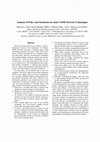 Research paper thumbnail of Analysis of Policy and Standards for Joint C4ISR Network Technologies