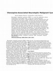 Research paper thumbnail of Olanzapine-Associated Neuroleptic Malignant Syndrome