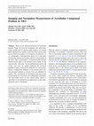 Research paper thumbnail of Imaging and Navigation Measurement of Acetabular Component Position in THA