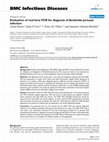 Research paper thumbnail of Evaluation of real-time PCR for diagnosis of Bordetella pertussis infection