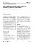 Research paper thumbnail of Effects of the alien coral Tubastraea tagusensis on native coral assemblages in a southwestern Atlantic coral reef