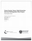 Research paper thumbnail of Travis County, Texas, Child Protective Services Reintegration Pilot Project